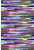 fototapet  horisontale malede striber lilla, lyserødt, blåt, gul og grønt