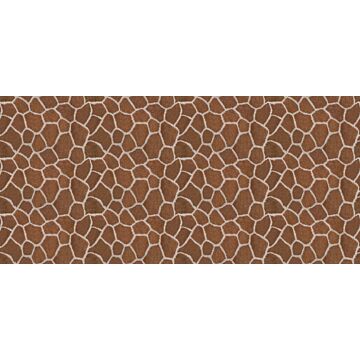 fototapet  giraf mønster brunt